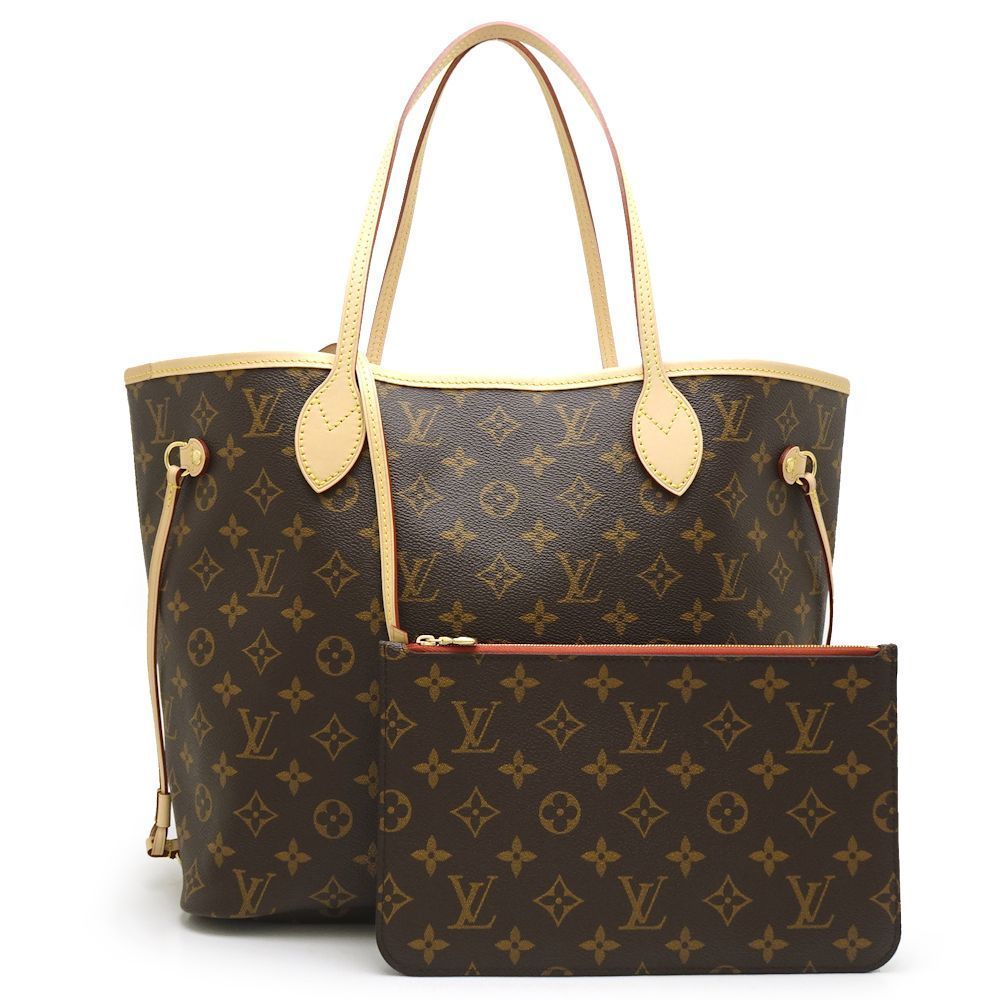 Louis Vuitton Monogram Neverfull MM Series Tote Bag